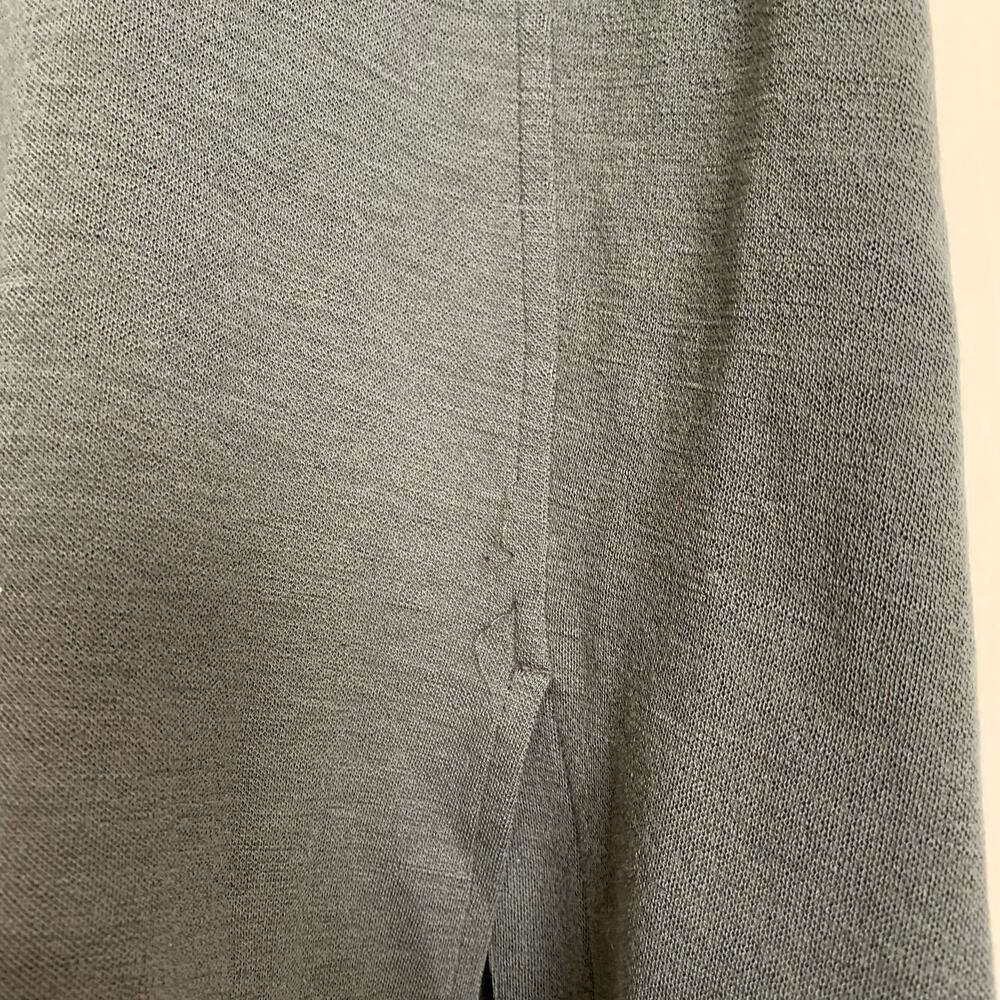 Smartwool Gray Merino Wool Blend Side Slit Pencil Skirt XS - Picture 4 of 9